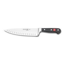 Wüsthof Classic - couteau demi chef avec lame alvéolée 20cm
